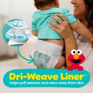 Pampers Baby Dry Diapers, Size 5 - 128 Count, Super Absorbent Disposable - Image 5
