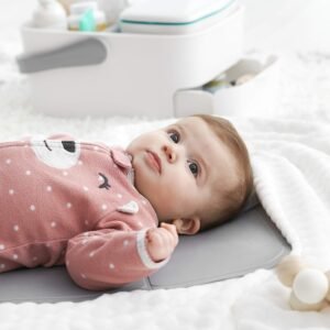 Portable OXO Tot Diaper Caddy with Changing Mat - Gray for Easy Baby Changer - Image 11