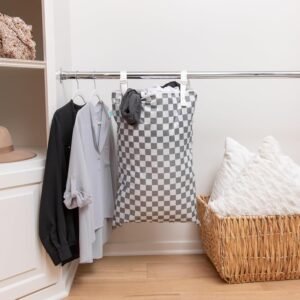 <p><strong>Bumkins XL Charcoal Check Waterproof Wet Bag for Travel & Cloth Diapers</strong></p> - Image 2