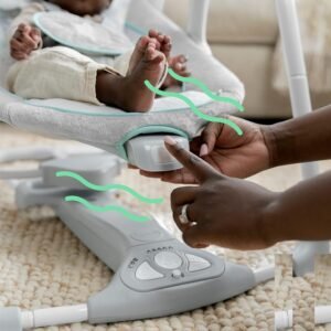 Inspiration 2-in-1 Baby Swing & Seat: Battery-Saving, Nature Sounds, 0-9 Months - Image 7