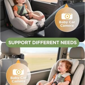 <p><strong>Wireless Baby Car Monitor - 1080P, 40-Hour Battery, Night Vision, 360° View</strong></p> - Image 6