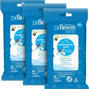 Dr. Brown's™ Healthy Wipes Pacifier and Bottle Wipes 40-Count, 3 Pack