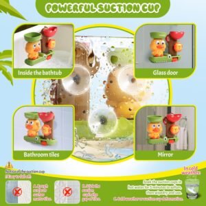 Bath Toys for Toddlers 1-3: Fun Water Play with Gears & Cups - Image 5