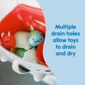Dr. Brown's Dino-Scoop Baby Bath Toy Organizer | BPA-Free Hanging Storage - Image 5