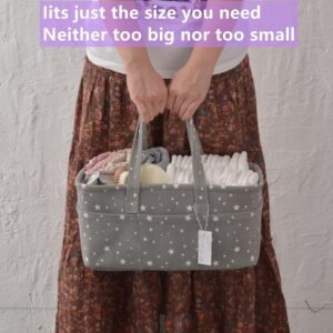 QiANBiRD Baby Diaper Caddy Organizer Tote - Portable Nursery Storage Basket - Image 4