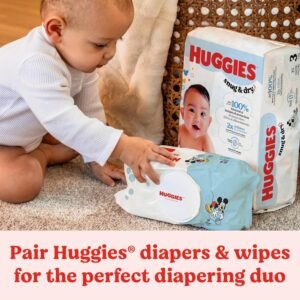 Huggies Simply Clean Unscented Baby Wipes - Hypoallergenic, 64 Count - Image 9