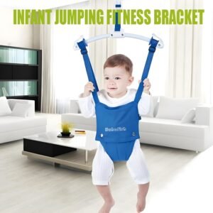 Adjustable Baby Door Jumper & Bouncer Set for Infants 6-24 Months - Image 4