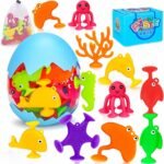 Suction Cup Bath Toys Set for Kids