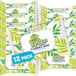 Kandoo Sensitive Flushable Cleansing Wet Wipes, Fragrance Free, Case of 12 x 42 Wipes