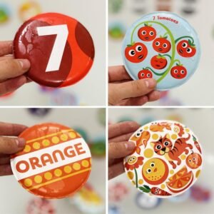 Floating Baby Flash Cards for Bathtub - Learn Numbers & Colors (Set of 21) - Image 3