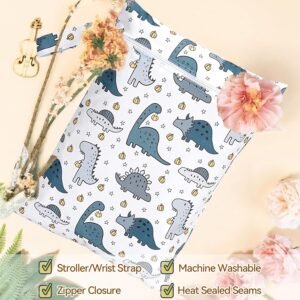3 Pack Waterproof Wet Bags - Smell Proof Travel Essentials for Women - Image 3
