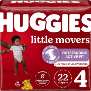 HUGGIES Little Movers Size 4 Diapers