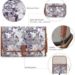 Portable Baby Change Mat: Foldable Diaper Pad with Carrying Strap - Image 4