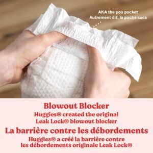 Huggies Little Movers Size 5 Diapers (27+ lbs) - 132 Count Pack - Image 6
