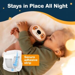Dimples Booster Pads - 60 Count Baby Diaper Doublers with Adhesive - Image 6