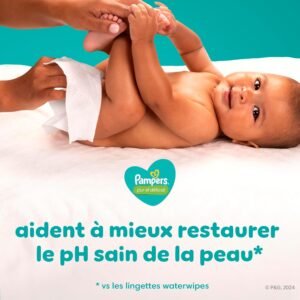 Pampers Free & Gentle 100% Plant-Based Baby Wipes, 52 Count - Fragrance Free - Image 22