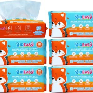 KidEasy Ultra-Soft 100% Cotton Baby Wipes