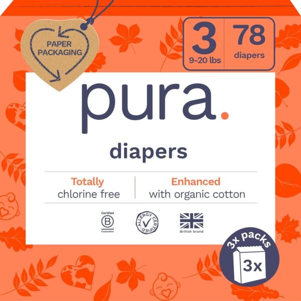 Eco-Friendly Size 3 Diapers