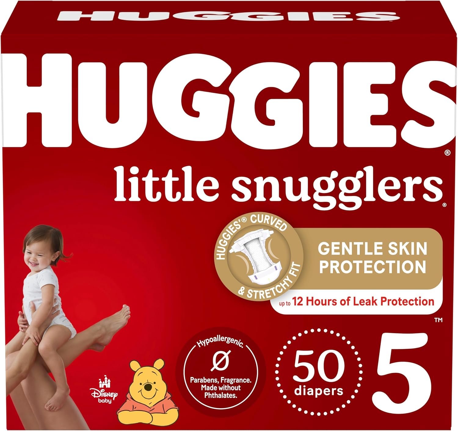Huggies Little Snugglers Size 5 Diapers