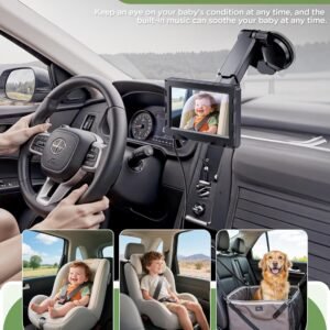 <p><strong>Wireless Baby Car Monitor - 1080P, 40-Hour Battery, Night Vision, 360° View</strong></p> - Image 8