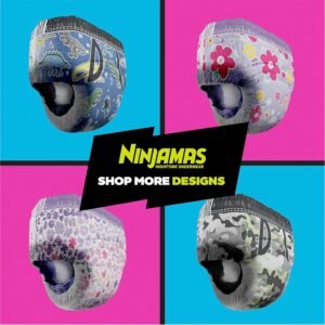Ninjamas Nighttime Bedwetting Underwear for Boys, Size L (34 Count) - Image 12
