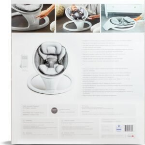Bluetooth Baby Swing by Munchkin: Lightweight, 5 Speeds, Remote Control - Image 7
