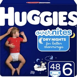 Huggies Overnites Size 6 Disposable Diapers