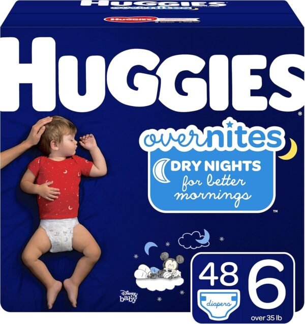 Huggies Overnites Size 6 Disposable Diapers