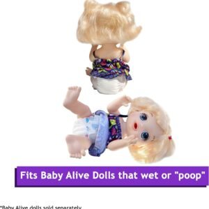 Baby Alive Diapers Refill Pack - 32 Pail Buddies for Baby Dolls - Image 6
