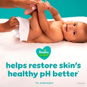 Pampers Free & Gentle 100% Plant-Based Baby Wipes, 52 Count - Fragrance Free - Image 11