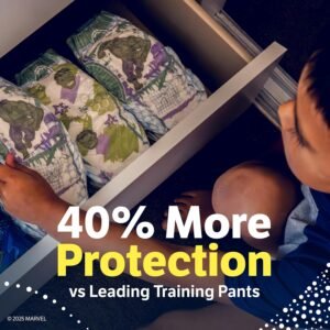 Extra Small GoodNites Bedtime Pants for Girls - Overnight Protection - Image 3