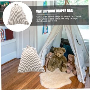 2-Pack Totority Diaper Bag Organizer Pouches for Wet/Dry Essentials - Image 4