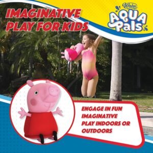 Peppa Pig Plush Water Toy - Wahu Aqua Pals for Pool, Beach & Bathtub - Image 7