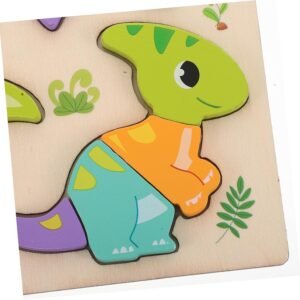 Montessori Wooden Animal Puzzle for Shape Sorting & Fine Motor Skills - Image 3