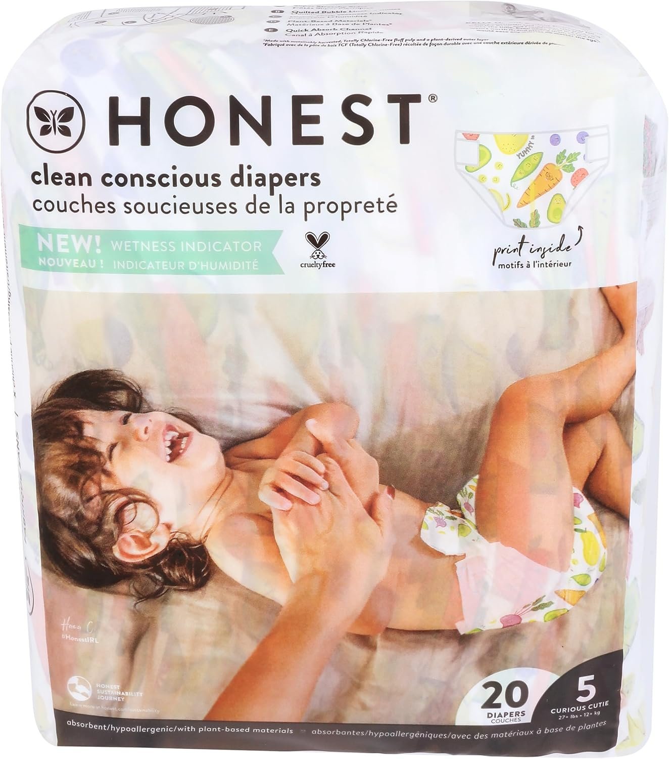 Eco-Friendly Disposable Diapers Size 5