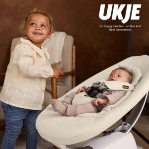UKJE 4moms MamaRoo 5 Rockaroo Compatible Newborn Swing Insert & Cover - Image 5