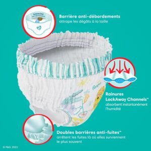 Pampers Cruisers 360° Fit Size 5 Pull-On Disposable Diapers, 128 Count - Image 16