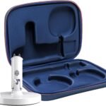 Nanit Travel Pack – Protective Compact Hard Case for Nanit Pro Smart Baby Monitor Plus Portable Flex Stand Accessory (Camera Not Included)
