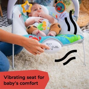 Baby Einstein Ocean Explorers Musical Bouncer Seat for Infants 0-6 Months - Image 5