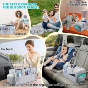 2025 Ayakol Baby Diaper Caddy Organizer | Must-Have Gift for New Moms - Image 5