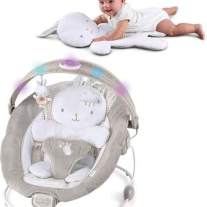 InLighten Twinkle Tails Bouncer by Ingenuity - Baby Bouncer Seat - Image 14