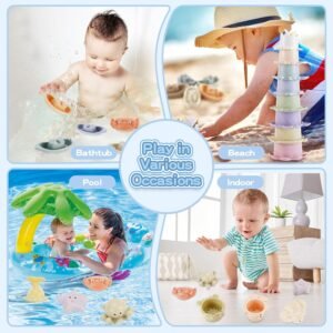 Chinloca Bath Toys for Toddlers - Fun Water Toys & Bath Accessories - Image 6
