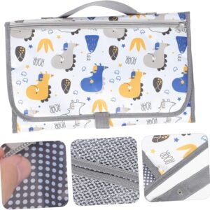 Minkissy Portable Travel Changing Pad - Multi-Functional, Reusable Essentials - Image 6