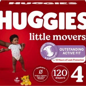 Huggies Little Movers Diapers Size 4