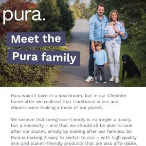 Pura Hypoallergenic Newborn Diapers Size 1 (4-11 lbs) - 32 Pack, Soft & Chlorine-Free - Image 9