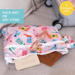 Bumkins Waterproof Wet Dry Clutch Bag for Baby & Travel Essentials - Image 2