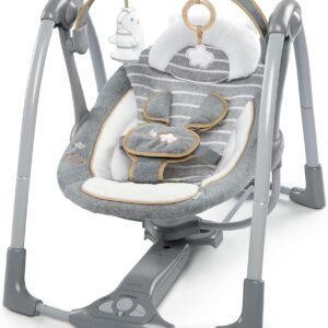 Ingenuity Bella Teddy Portable Swing