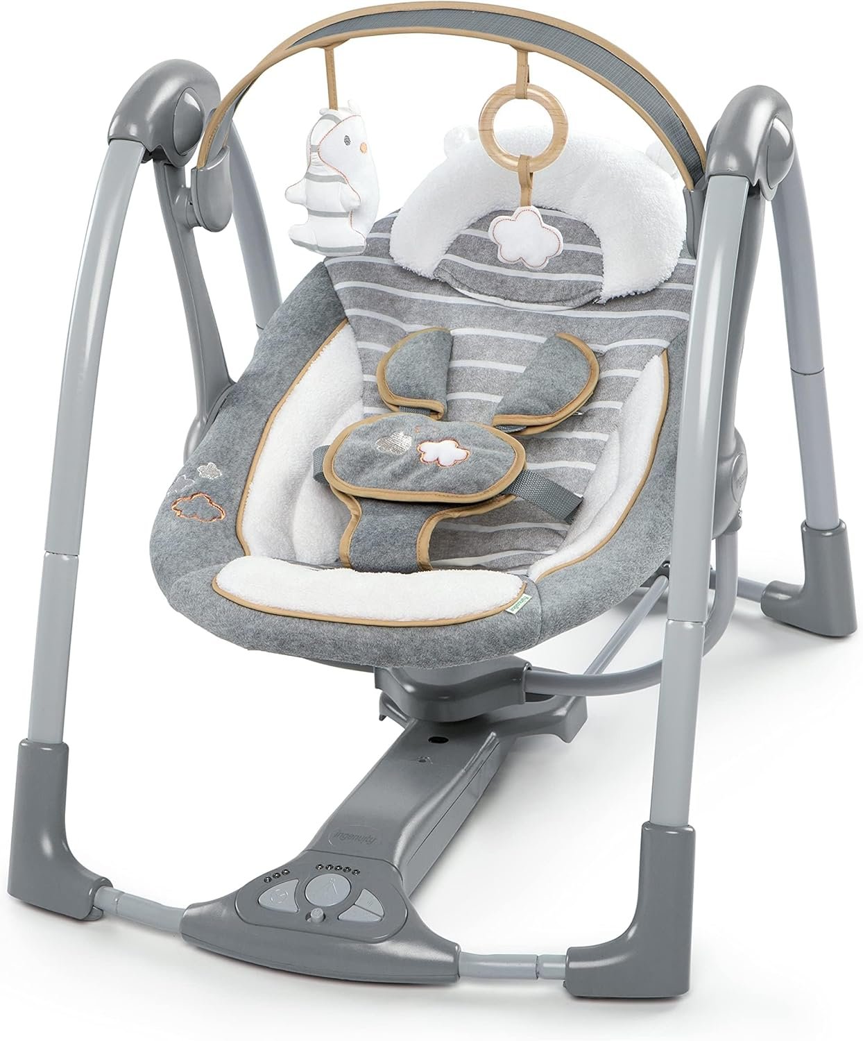 Ingenuity Bella Teddy Portable Swing
