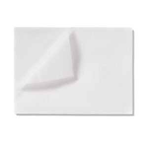 Medline Ultrasoft Disposable Dry Cleansing Cloths, 10" x 13". Case of 1000 Wipes, white