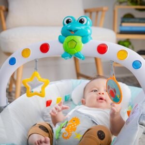 Baby Einstein Ocean Explorers Musical Bouncer Seat for Infants 0-6 Months - Image 10